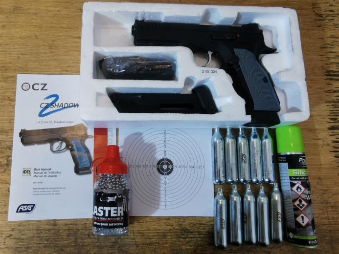 ASG CZ Shadow 2 4.5 mm Co2