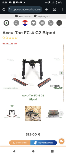 Accu tac fc4 G2 bipod