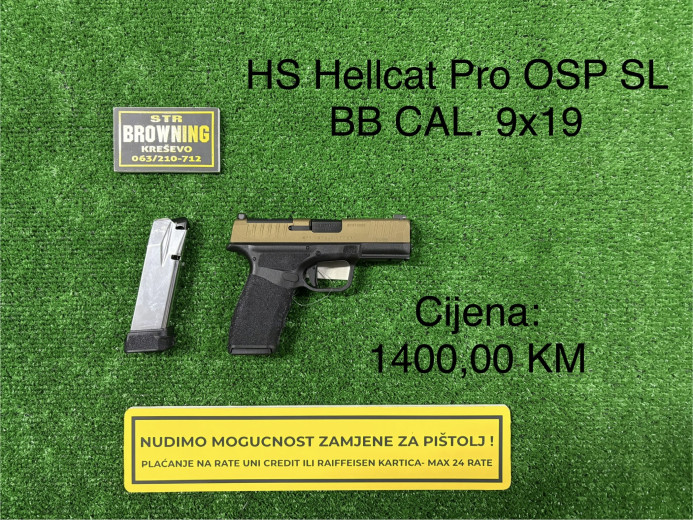 HS Hellcat Pro OSP SL BB CAL. 9x19