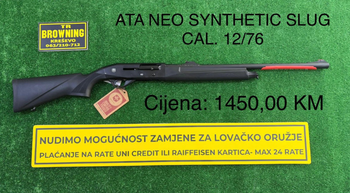 Ata Neo Synthetic Black SLG CAL. 12/76 61 cm