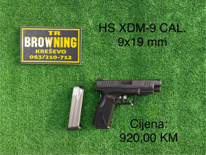 HS XDM-9 CAL. 9x19 mm