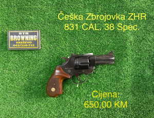 Češka Zbrojovka ZHR 831 CAL. 38 Spec