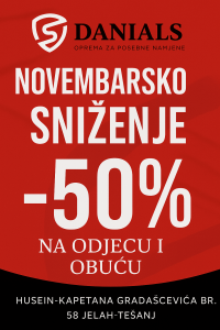 Popust do 50 % Na odjeću i obuću