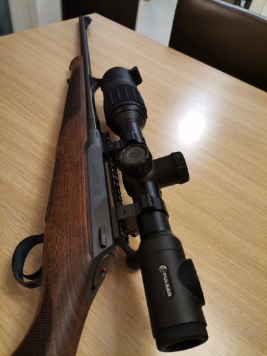 Sauer 100 + pulsar digex n455
