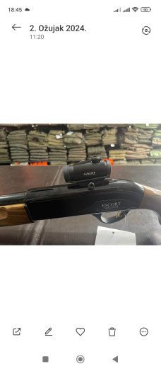 Prodajem sačmu petometku Hatsan Eskort 12/76 u kompletu sa red dot havke 1x25