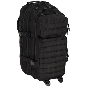 RUKSAK, US BACKPACK, ASSAULT I, "BASIC", BLACK 30L