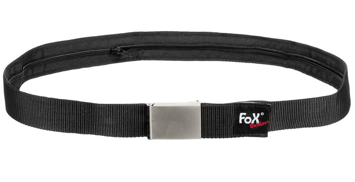 WEB REMEN,WITH INNER COMPARTMENT, BLACK, CA. 4 CM