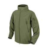 JAKNA GUNFIGHTER -SHARK SKIN WINDBLOCKER-OLIVE GREEN 3XL