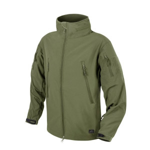 JAKNA GUNFIGHTER -SHARK SKIN WINDBLOCKER-OLIVE GREEN 3XL