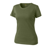 MAJICA WOMEN'S T-SHIRT-COTTON-GREEN S/REGULAR