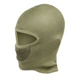 POTKAPA BALACLAVA, "TACTICAL", 1 HOLE, OD GREEN