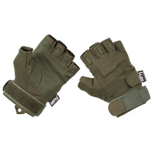 RUKAVICE TACTICAL GLOVES PRO FINGERLESS OD GREEN, XL