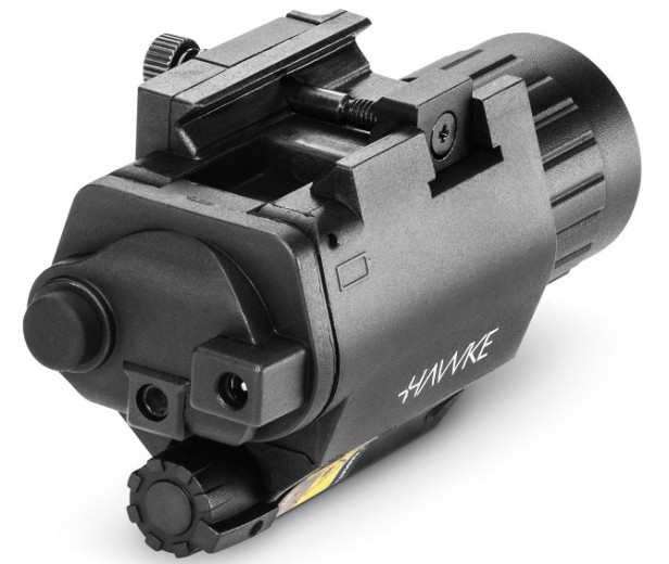 LASER LED ILUMINATOR HAWKE (RED,WEAWER 30MM) KIT