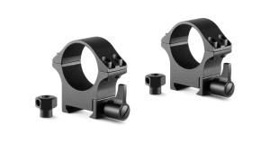 HAWKE PRSTENOVI PRO STEEL RING MOUNTS 30MM, MED,WITH LEAVER