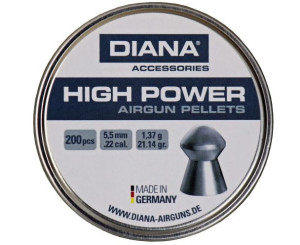 DIJABOLE DIANA HIGH POWER 5,5MM 200 KOM
