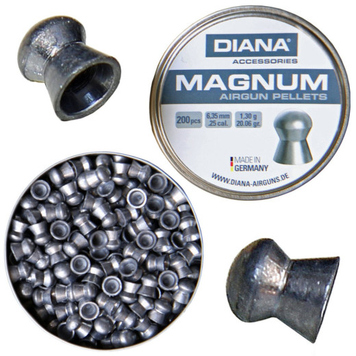 DIJABOLE DIANA MAGNUM 6,35MM 200 KOM