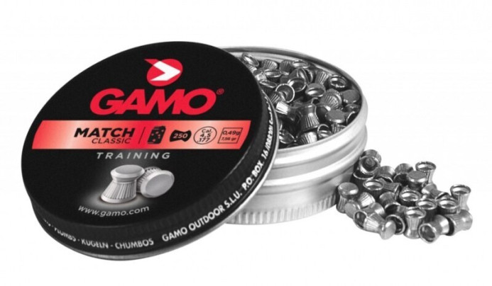 DIJABOLE GAMO MATCH 250KOM KAL:4.5