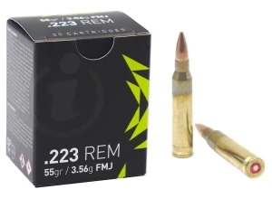 METAK 223 REM FMJ, 55 GR