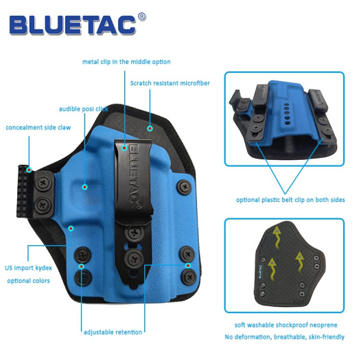 BLUETAC HELLCAT PRO PRIKRIVENO NOŠENJE PLAVA