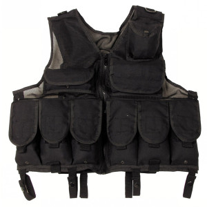 PRSLUK TAKTIČKI MESH, BLACK, SIZE-ADJUSTABLE