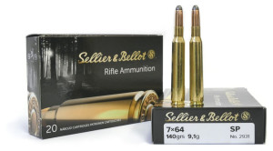 METAK KARABIN S&B 7X64 SP 9,1G 140GR