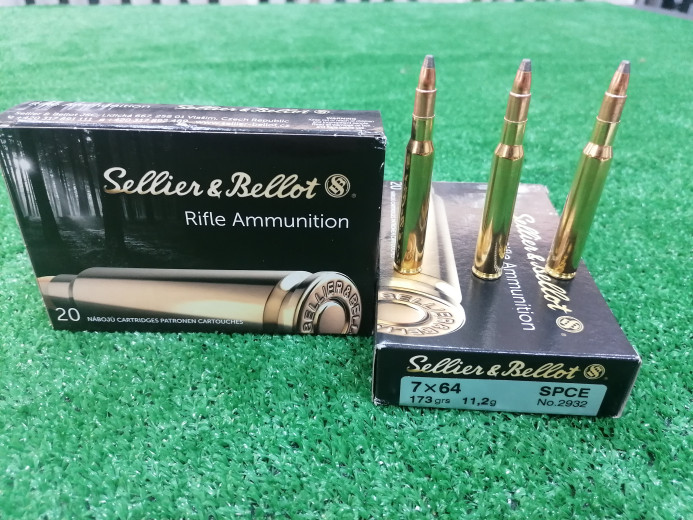 METAK KARABIN S&B 7X64 SPCE 11,2G 173GR