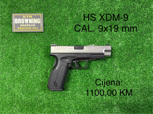 HS XDM-9 CAL. 9x19 mm