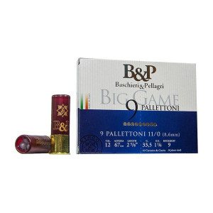 Lovački Patroni B&P BIG GAME PALLETTONI (9P) 12/67