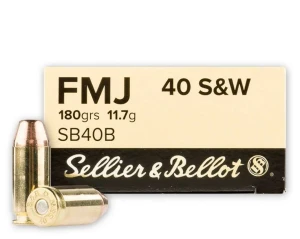 METAK S&B 40 S&W FMJ 11,7G 180GR