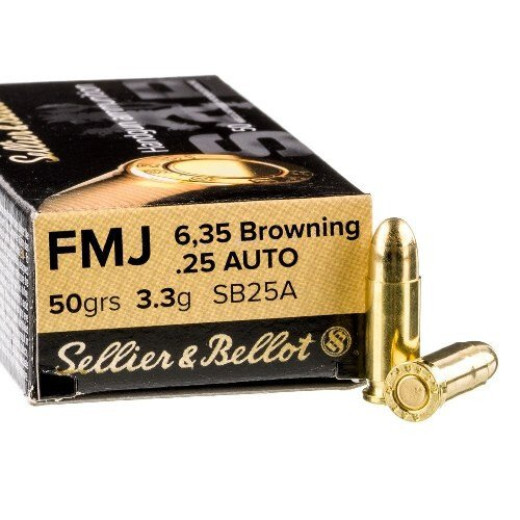 METAK S&B 6,35 BROWNING 25 AUTO 3,3G 50GR