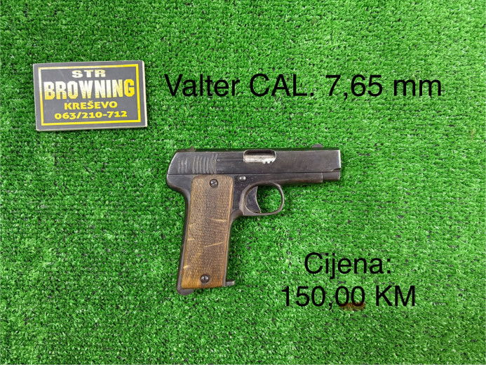 Valter CAL. 7,65 mm