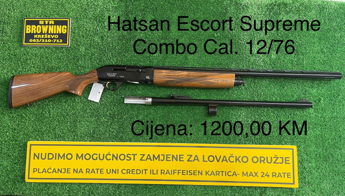 Hatsan Escort Supreme Combo CAL. 12 61 i 71 cm