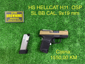 HS Hellcat H11 OSP SL BB CAL. 9x19 mm