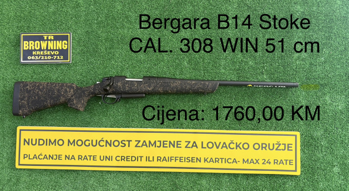 Bergara B14 Stoke CAL. 308 WIN 51 cm