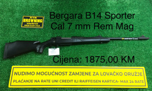 Bergara B14 Sporter CAL. 7 mm REM MAG