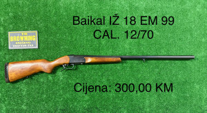 Baikal IŽ 18 EM M 99 CAL. 12/70