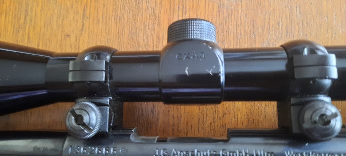 Malokalibarska puška Anschütz, 22 mag i optika Tasconum