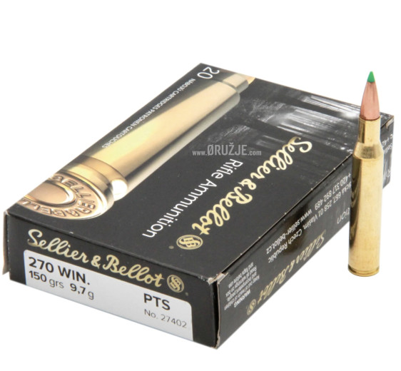 Karabinska municija 270win PTS 9.7g