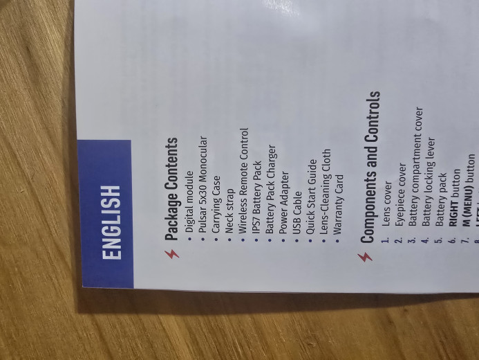 Nocna optika Pulsar FN455s