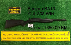 Bergara BA13 sa nišanom CAL. 308 WIN 51 cm