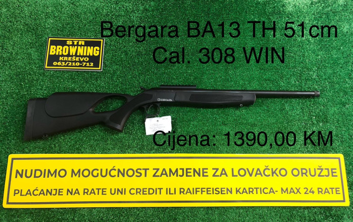 Bergara BA13 TH CAL. 308 WIN 51 cm