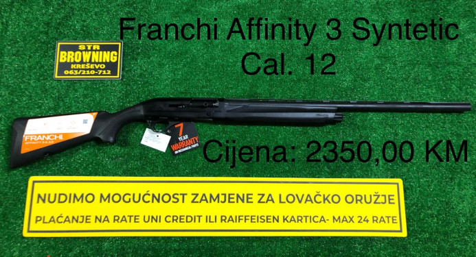 Franchi Affinity 3 Black Synt CAL. 12