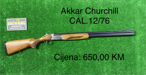 Akkar Churchill CAL. 12 71 cm