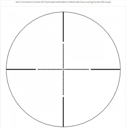 Optika 6.5-25x50 SFP WULF Hurricane