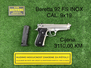 Beretta 92 FS INOX CAL. 9x19