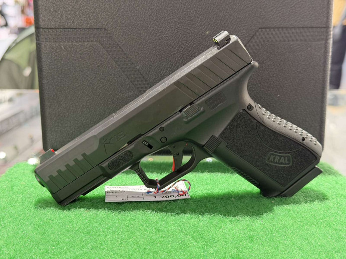 KRAL KR19 BLACK SEMI AUTO 9x19