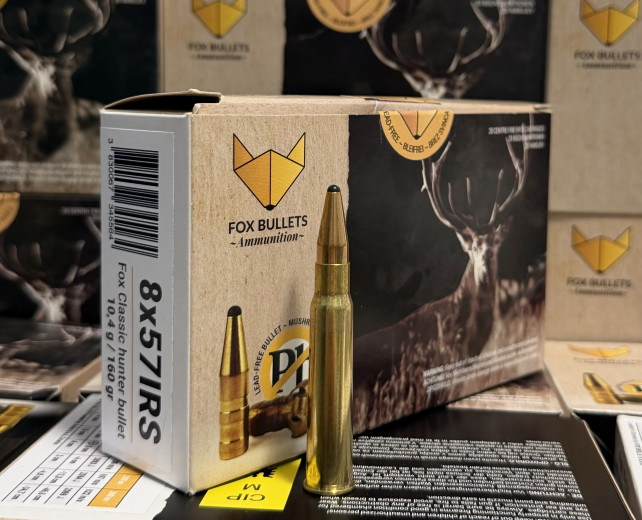 METAK KARABINSKI FOX 8x57IRS 10,4G/160GR