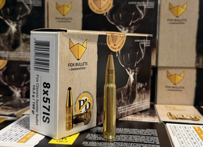 METAK KARABINSKI FOX 8x57IS 10,4G/160GR
