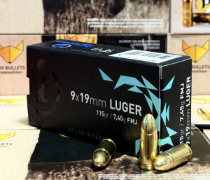 Pištoljski metak Igman LUGER cal. 9x19mm