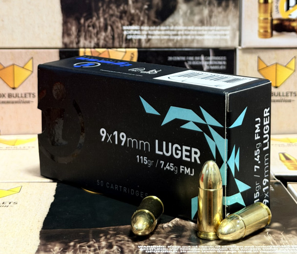 Pištoljski metak Igman LUGER cal. 9x19mm